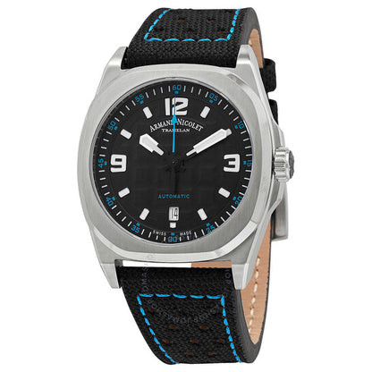 Armand Nicolet, JH9 Date Automatic Black Dial Men's Watch