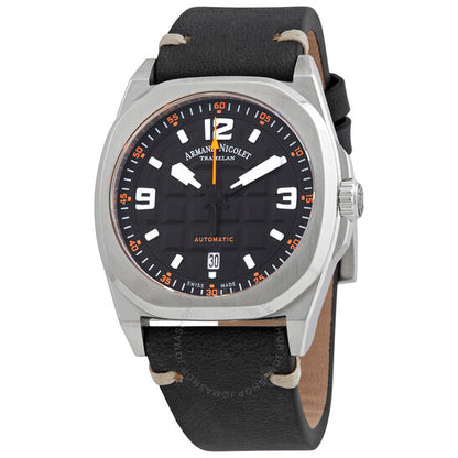 Armand Nicolet, JH9 Datum Automatic Black Dial Men's Watch