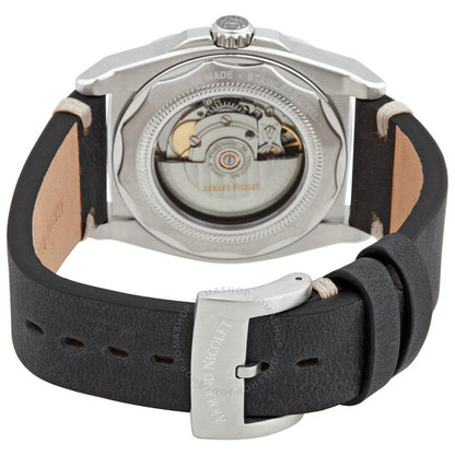 Armand Nicolet, JH9 Datum Automatic Black Dial Men's Watch