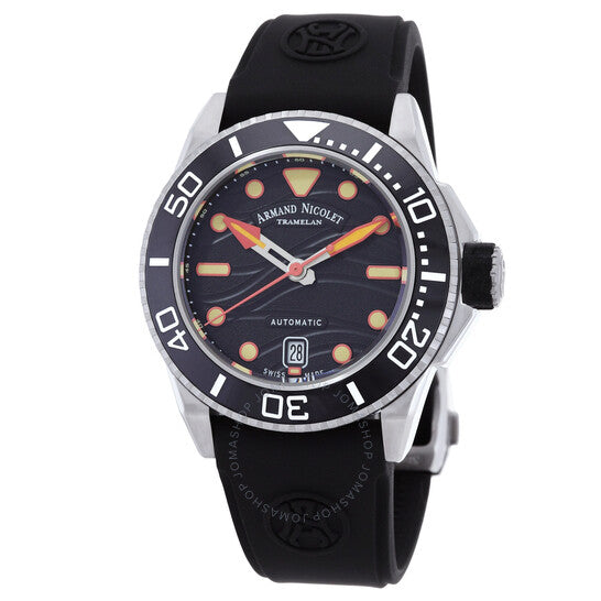 Armand Nicolet, JSH Automatic Black Dial Men's Watch
