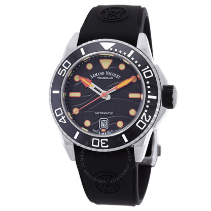 Armand Nicolet, JSH Automatic Black Dial Men's Watch
