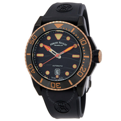 Armand Nicolet, JSH Automatic Black Dial Men's Watch