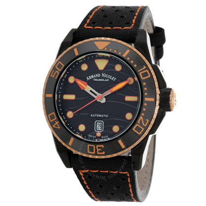 Armand Nicolet, JSH Automatic Black Dial Men's Watch