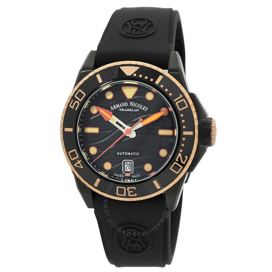 Armand Nicolet, JSH Automatic Black Dial Men's Watch