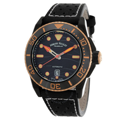 Armand Nicolet, JSH Automatic Black Dial Men's Watch