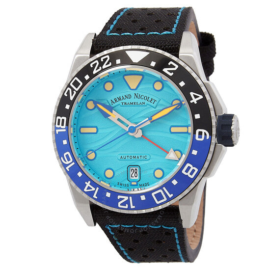 Armand Nicolet, JSH Automatic Batman Bezel Men's Watch