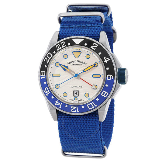 Armand Nicolet, JSH Automatic Silver Dial Men's Watch