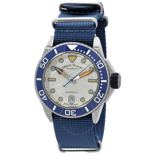 Armand Nicolet, JSH Automatic White Dial Men's Watch