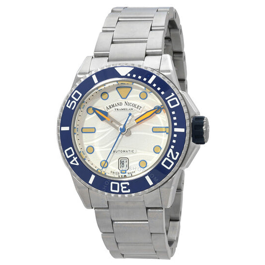 Armand Nicolet, JSH Automatic White Dial Men's Watch