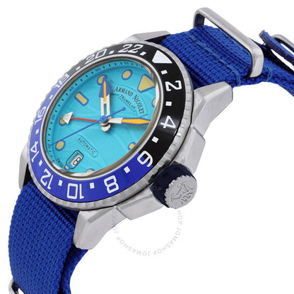 Armand Nicolet, JSH GMT Automatic Batman Bezel Men's Watch