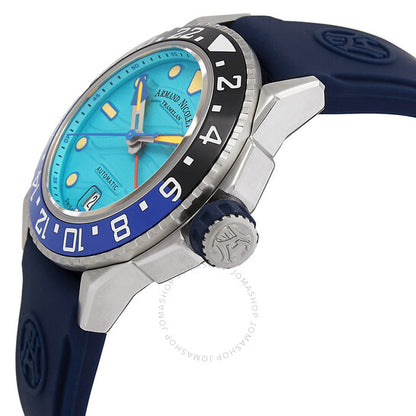 Armand Nicolet, JSH GMT Automatic Batman Bezel Men's Watch