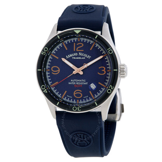 Armand Nicolet, M2H Automatic Blue Dial Men's Watch