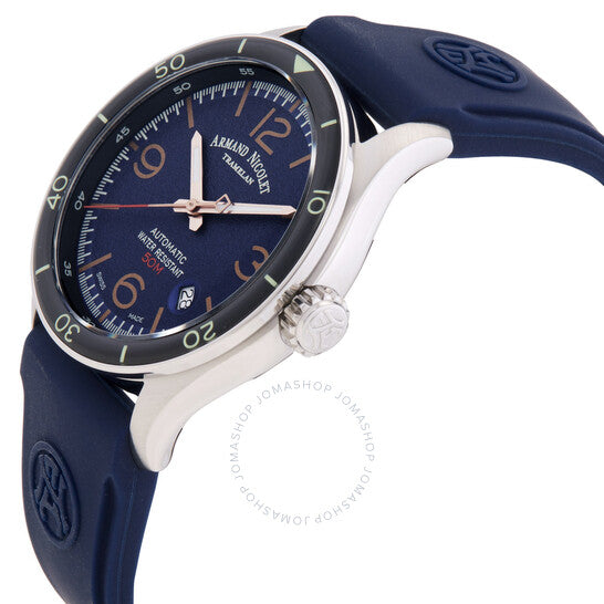 Armand Nicolet, M2H Automatic Blue Dial Men's Watch