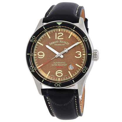 Armand Nicolet, M2H Automatic Brown Dial Men's Watch