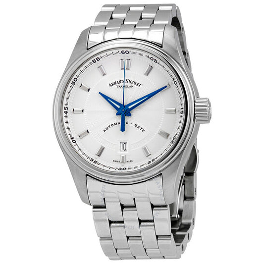Armand Nicolet, MH2 Automatic Silver Dial Men's Watch