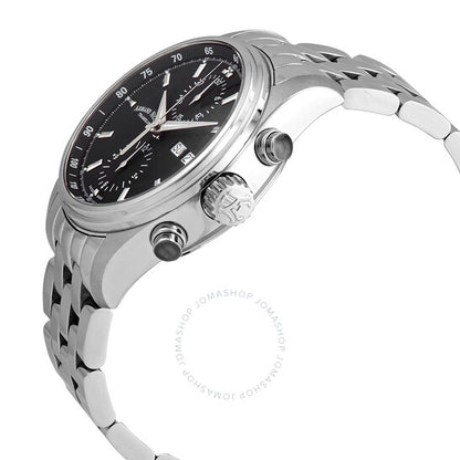 ساعة أرماند نيكوليت MH2 كرونوغراف أوتوماتيكية للرجال بمينا أسود