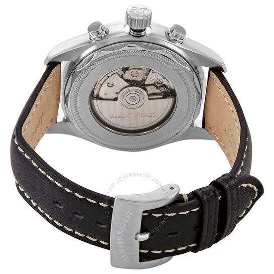 Armand Nicolet, MH2 Chronograph Automatic Black Dial Men's Watch