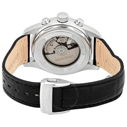 Armand Nicolet, MH2 Chronograph Automatic Black Dial Men's Watch