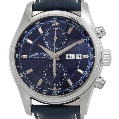 Armand Nicolet, MH2 Chronograph Automatic Blue Dial Men's Watch