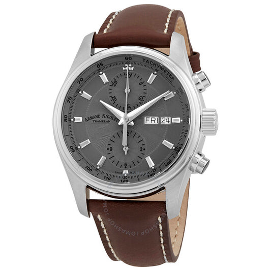 Armand Nicolet, MH2 Chronograph Automatic Grey Dial Men's Watch