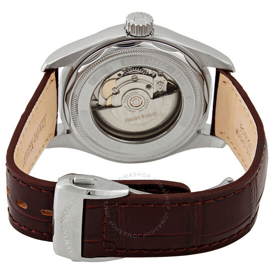 Armand Nicolet, MH2 Moonphase Automatic Silver Dial Men's Watch