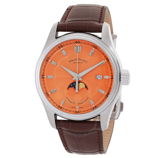 Armand Nicolet, Mh2 Orange Dial Men's Watch