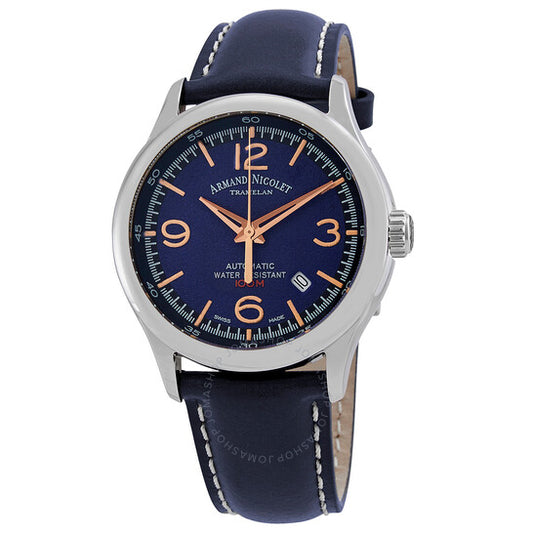 Armand Nicolet, MHA Automatic Blue Dial Men's Watch
