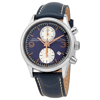 Armand Nicolet, MHA Automatic Blue Dial Watch