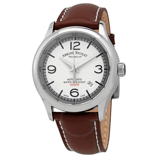 Armand Nicolet, MHA Automatic White Dial Watch