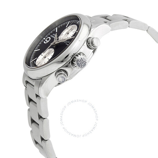 ساعة أرماند نيكوليت MHA كرونوغراف أوتوماتيكية للرجال بمينا أسود