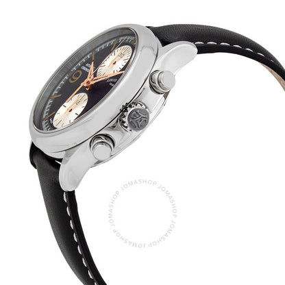 Armand Nicolet, MHA Chronograph Automatic Black Dial Men's Watch