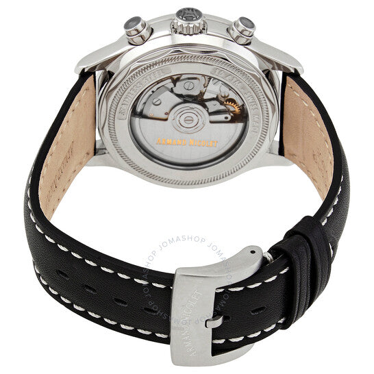 Armand Nicolet, MHA Chronograph Automatic Black Dial Men's Watch