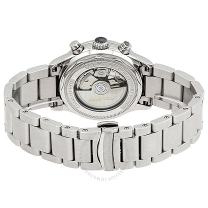 ساعة أرماند نيكوليت، كرونوغراف أوتوماتيكية MHA للرجال بمينا فضي