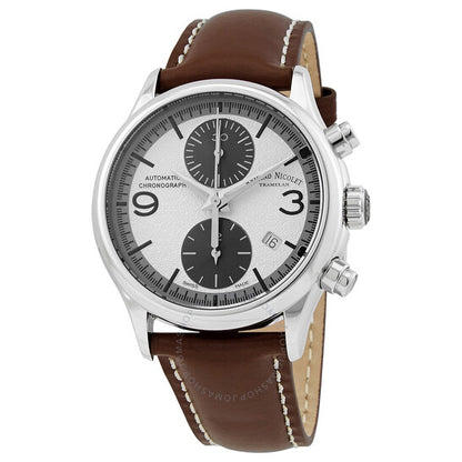 Armand Nicolet, MHA Chronograph Automatic Silver Dial Men's Watch