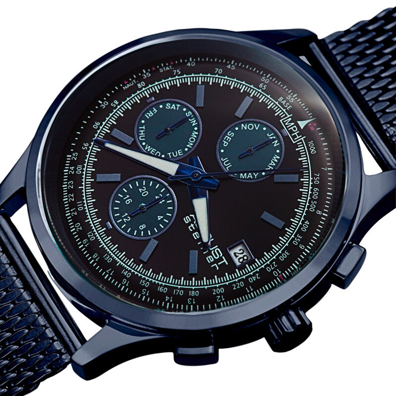 Quartz Black Dial Men's Watch