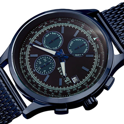 Quartz Black Dial Men's Watch