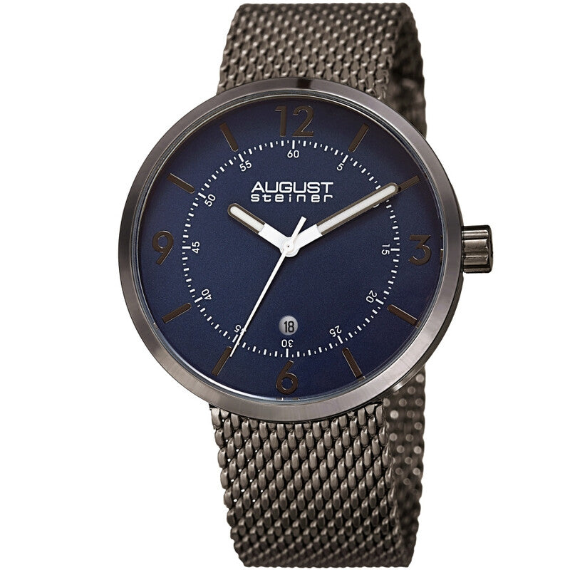 Blue Dial Men's Watch