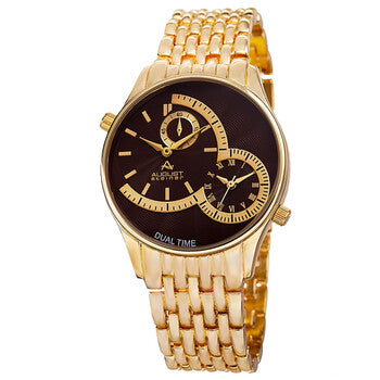Quartz Brown Dial Men's Watch