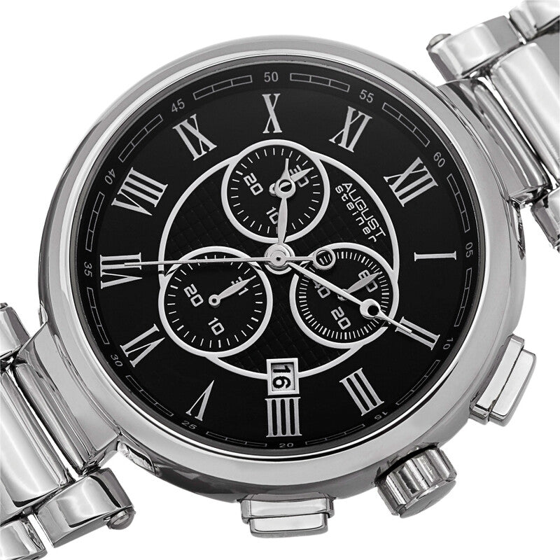 Chronograph Black Dial Men's Watch