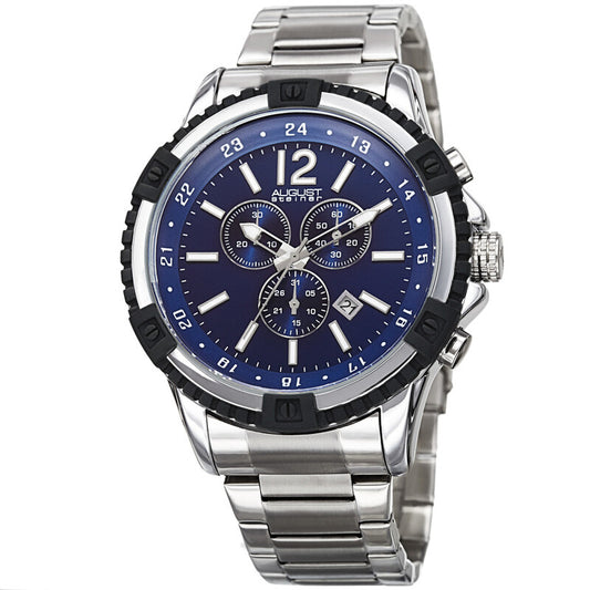 Chronograph Blue Dial Men's Watch