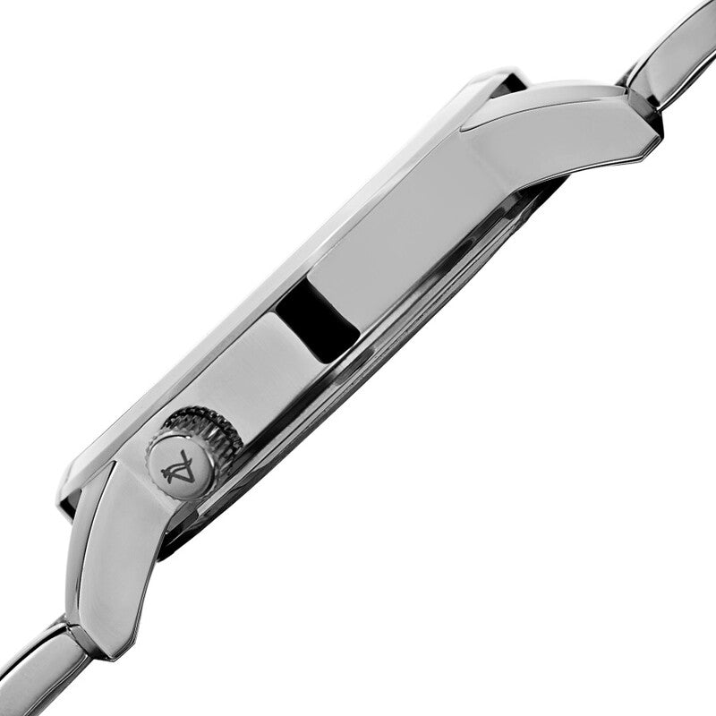 Dual Time Quartz White Dial Men's Watch
