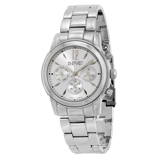 Multi-Function Silver Dial Ladies Watch