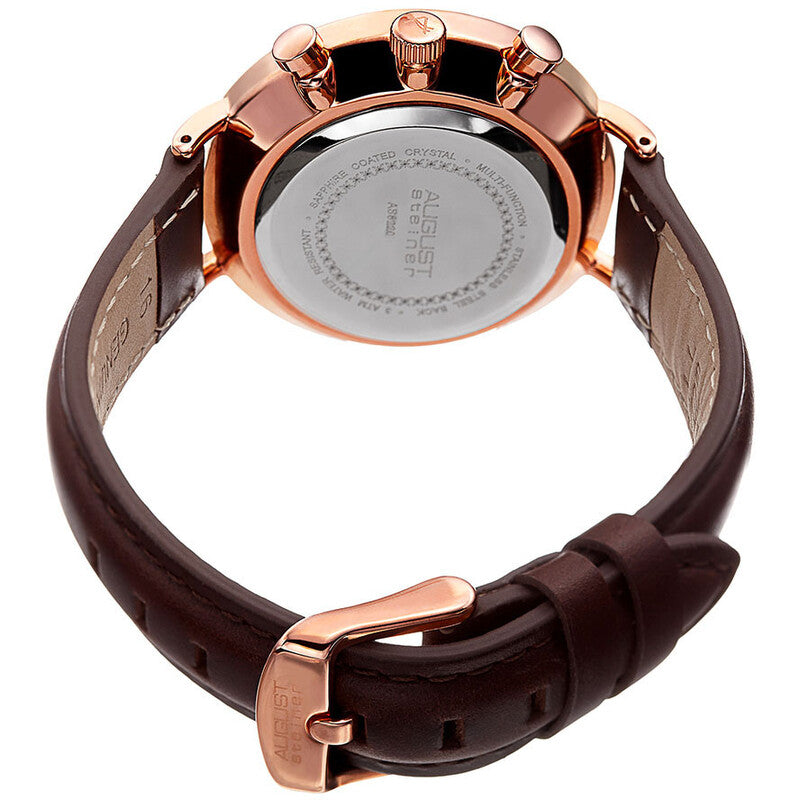 Multifunction Silver Dial Ladies Watch