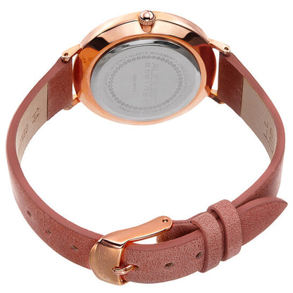 Quartz Black Dial Ladies Watch