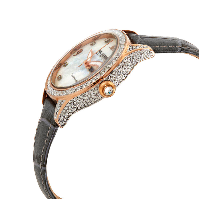 Quartz Diamond White MOP Dial Ladies