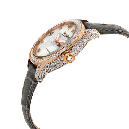 Quartz Diamond White MOP Dial Ladies