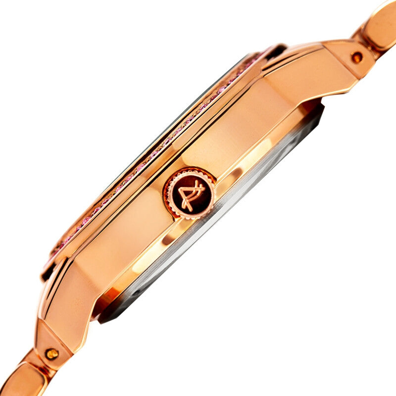 Quartz Diamond Silver Dial Ladies Watch