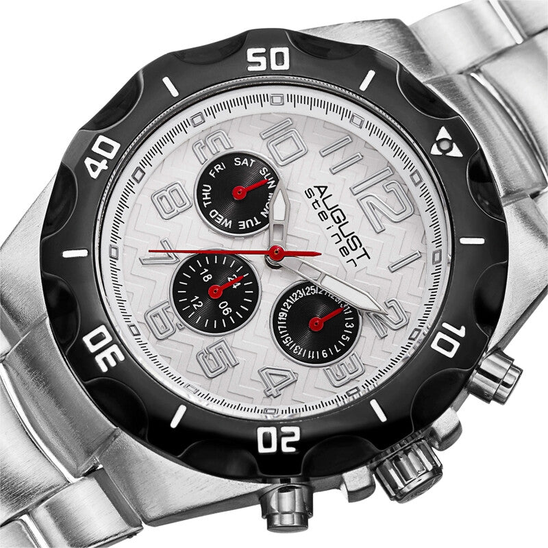 Quartz Silver Dial Men's Watch