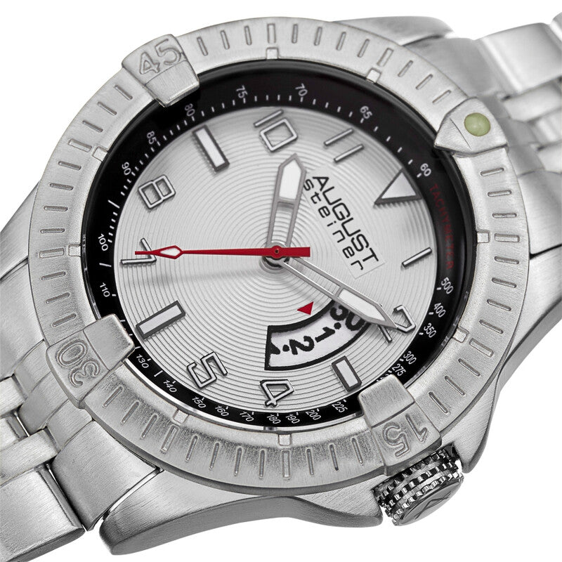 Quartz Silver Dial Men's Watch