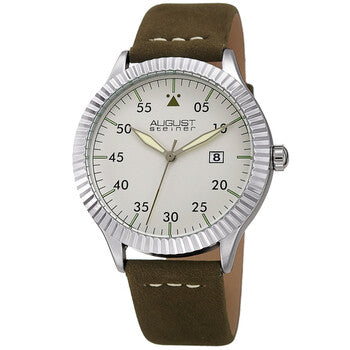 Quartz Silver Dial Men's Watch